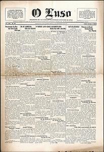 O Luso September 22, 1921