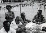 Deacons gathered for a lunch