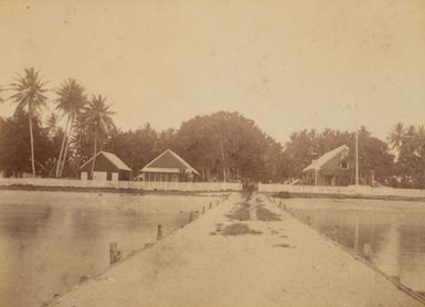 Wharf Jaluit. From the album: Views in the Pacific Islands