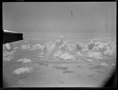 Below the clouds, waters of Fiji, Imperial Airways Ltd