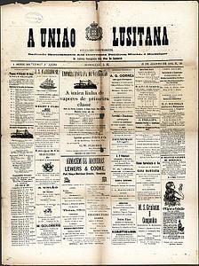 A União Lusitana August 19, 1893