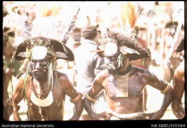 Men in traditional dress, Goroka Show