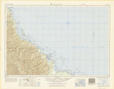 New Guinea 1:250,000 (Salamaua ; SB 55-15 ; 1966)