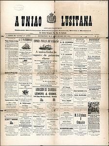 A União Lusitana June 16, 1894