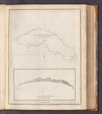 Plan of the Island Socotra.. 1764 (with) Road of Tameren (Tamarinda) ... 1615