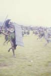 [Male dancers during Governor Generals visit], Mendi, May 1964