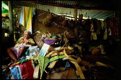 Tarau Kaitara crocheting, Cook Islands