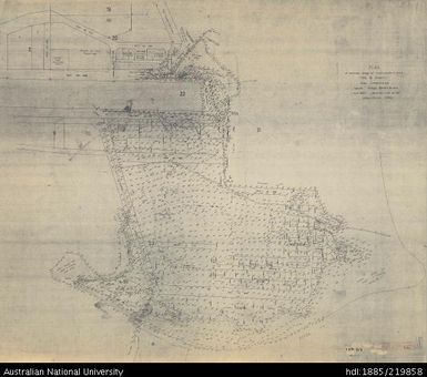 Papua New Guinea, Plan for Proposed Design of South-Eastern Area Town of Kainantu, 1:1 584, 1971