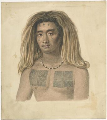 A native of the Island of Tucopea [i.e. Tikopia] / [Augustus Earle]