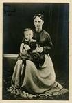 John Shaw Neilson, aged 1, with his mother, Margaret Neilson, South Australia[?], 1874