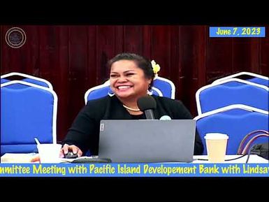 11th OEK, The Senate BIFM Committee Meeting with PIDB & Ms. Lindsay Timarong