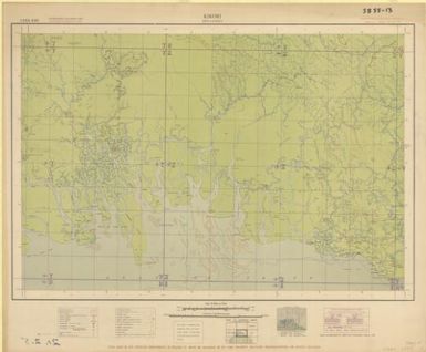 Kikori, New Guinea / drawn and reproduced by L.H.Q. (Aust.) Cartographic Company