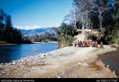 Rintebe Road - After fording Bena River, 2 miles before Rintebe
