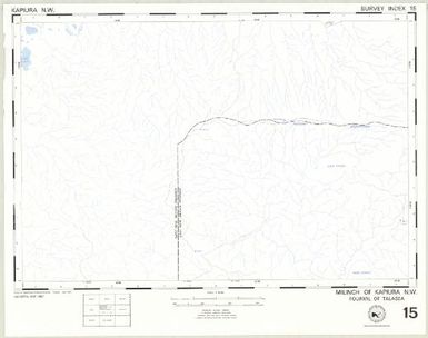 Milinch of ... : fourmil of ... (15 - Fourmil of Talasea - Milinch of Kapiura NW)
