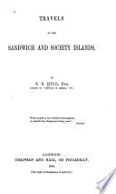 Travels in the Sandwich and Society Islands