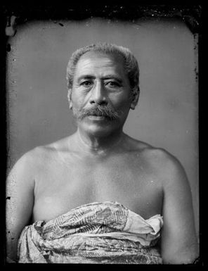 Seumanutafa Pogai, Matai (High Chief) of Apia