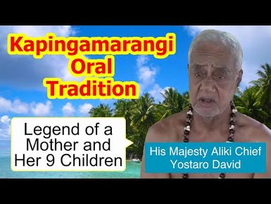 Legend of a mother and her nine children, Kapingamarangi