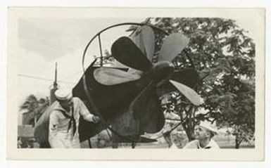 [Sailors and Submarine Propeller]