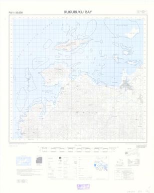 Fiji 1:50,000: Rukuruku Bay (Sheet Vanua Levu 3)