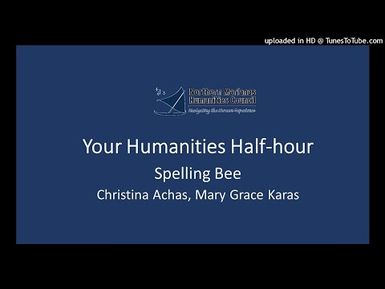 Spelling Bee - Christina Achas, Mary Grace Karas
