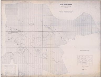 Papua New Guinea petroleum prospecting tenements (map)