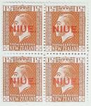 Stamps: New Zealand - Niue One and a Half Pence