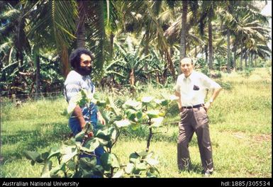 Siosi M. and Sam Hsieh with Kava