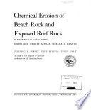 Chemical erosion of beach rock and exposed reef rock : Bikini and nearby Atolls, Marshall Islands