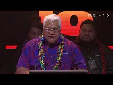 Punialava'a Lifetime Achievement Award speech