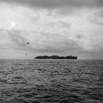 Necker Island (Mokumanamana), Hawaiian Islands, as seen from R/V Horizon