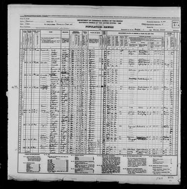 1940 Census Population Schedules - Hawaii - Honolulu County - ED 2-144