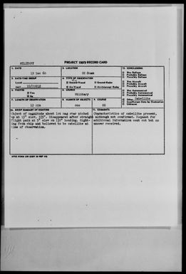 SE Guam, December 1960