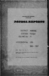 Patrol Reports. Morobe District, Kaiapit, 1966 - 1967