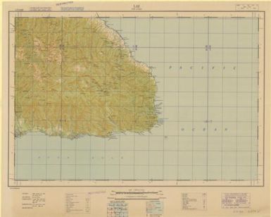 Lae, New Guinea / compilation, 1 Aust Mob Litho Sec AIF, Aust Svy Corps Sept '43 ; reproduction, 2/1 Aust Army Topo Svy Coy Mar '44