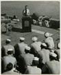 High Holy Day services aboard ship in Hawaii, circa 1945