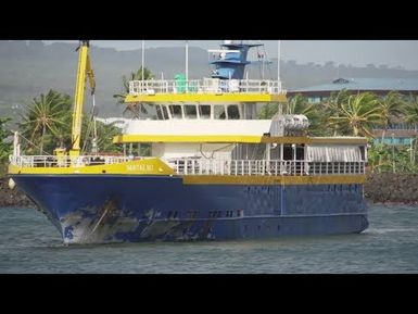 New inter-atoll ferry for Tokelau