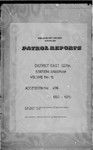 Patrol Reports. East Sepik District, Angoram, 1969 - 1970