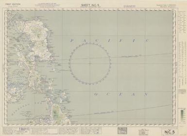 Australian aeronautical map: Surigao (Sheet NC5)