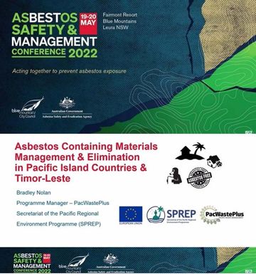 Asbestos Containing Materials Management & Elimination in Pacific Islands Countries and Timor-Leste