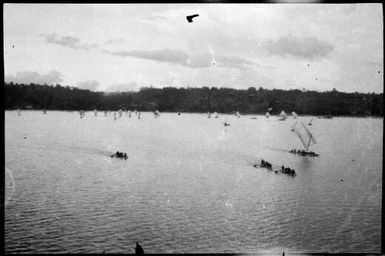 Canoes, Lorengau, Manus Island, New Guinea, 1935 / Sarah Chinnery