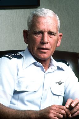 An informal portrait of GEN. Robert L. Rutherford. Effective late January 1994 he became Pacific Air Force commander. GEN. Rutherford took over in a time of personnel cutbacks, base closures and conflict in Korea over the nuclear inspection issue