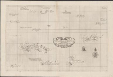 Isole nel mare di Sur scoperte nel 1617. A.F. Lucini fece
