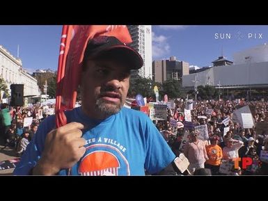 TP+ Pasifika teachers strike in Auckland
