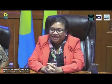 Weekly Presidential Press Conference (11.3.2021)
