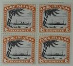 Stamps: Cook Islands Six Pence