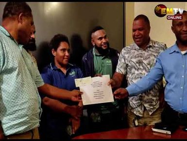 PARISH RECEIVES SUPPORT