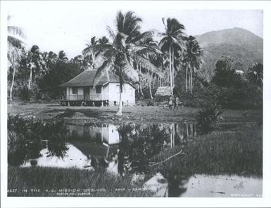 In the R. C. Mission grounds, Apia