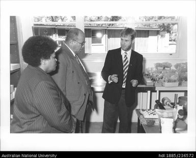 Mr Maxime Carlot Korman (Vanuatu Prime Minister) and Mrs Korman