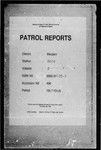 Patrol Reports. Western District, Boze, 1967 - 1968