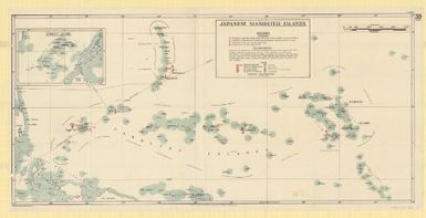 Japanese mandated islands / prepared by Naval Intelligence Division